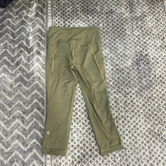 Lululemon Fast and Free 23” Size 6 in Bronze Green - Picture 3 of 4